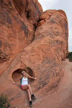 2012 05 Arches NP - Devils Garden Trail near Navajo Arch