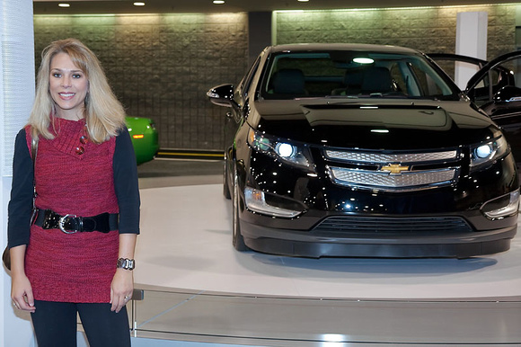 2011 Chevy Volt at Charlotte International Auto Show