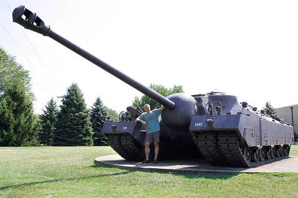 Patton Museum of Armor at Fort Knox - T26 Super Heavy Tank