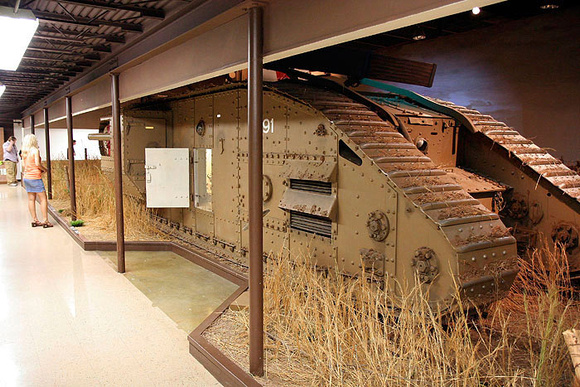 2007 08-07 Fort Knox Armor Museum - WWI British Mark IV Tank