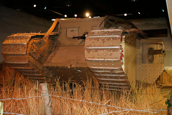 2007 08-07 Fort Knox Armor Museum - WWI British Mark IV Tank