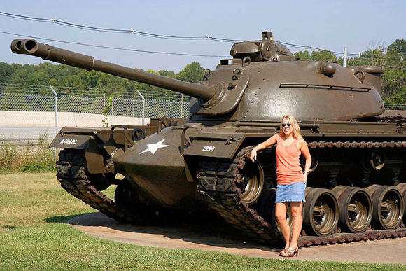 2007 08-07 Patton Armor Museum - M48 A2C Medium Tank